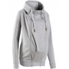 Umstands-Sweatjacke mit Baby-Einsatz