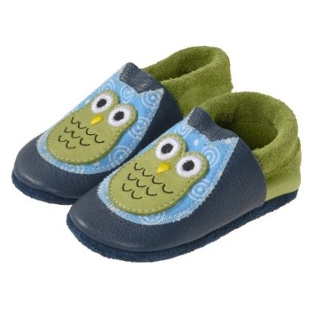 Krabbelschuhe, Farbe blau