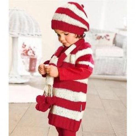 Baby-Strickkleid