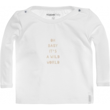 Oh Baby it's a wild world - Langarmshirt