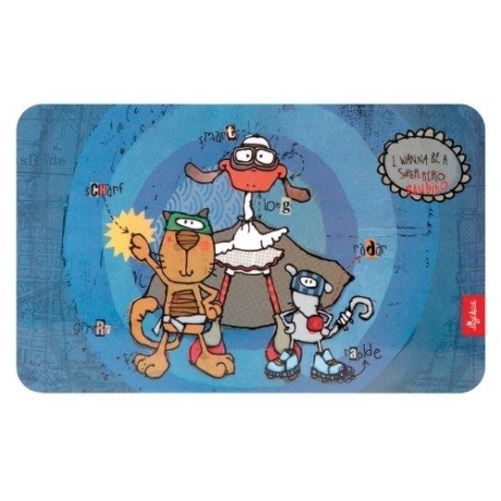 Schneidbrettchen Bandidoleros (blau)