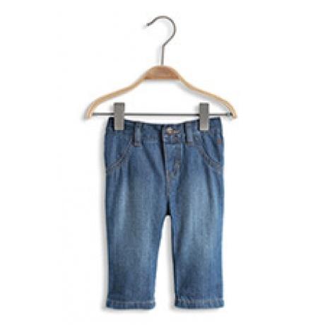 Basic Jeans mit Verstellbund