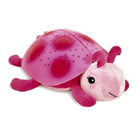 Twilight Ladybug® - Pink, Nachtlicht Marienkäfer,