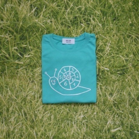 T-Shirt "Kleine Zahlenschnecke"