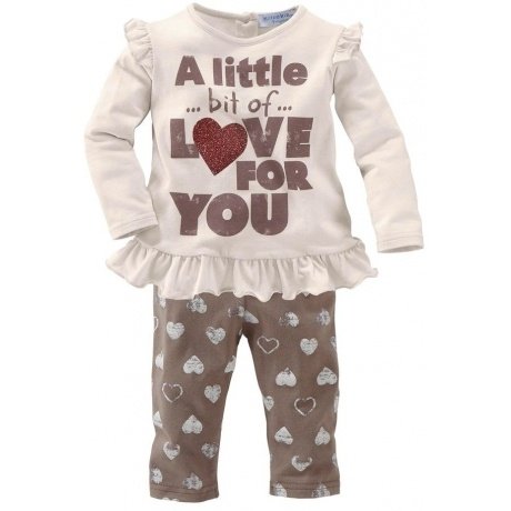 Langarmshirt und Leggings (Set, 2-tlg.)