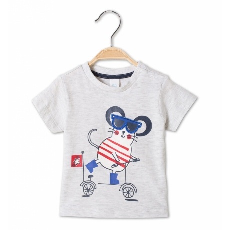 Baby Kurzarmshirt aus Bio-Baumwolle