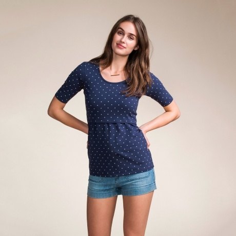 Still-Strick-T-Shirt Dot