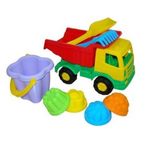 Muldenkipper mit Eimergarnitur