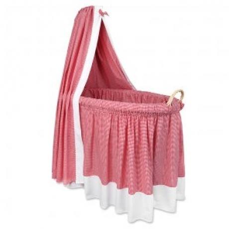 Wiege Stubenwagen mit Himmel und Bezügen