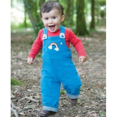 Cord Latzhosen Regenbogen