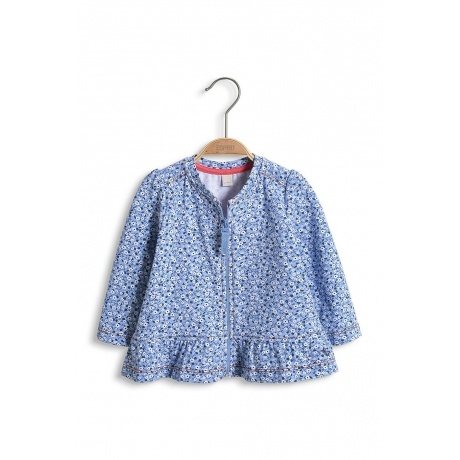 Jersey Cardigan aus Baumwoll-Stretch