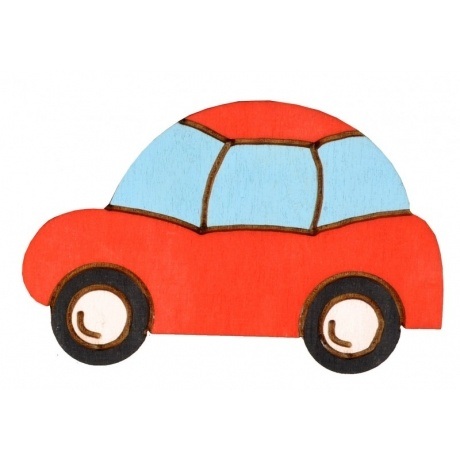 Möbelknopf "roter Flitzer"