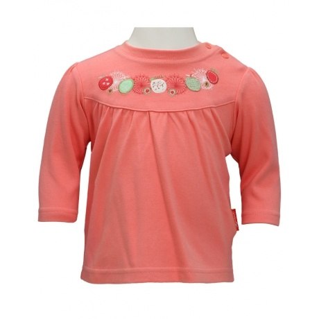 Langarmshirt mit Frucht-Applikation