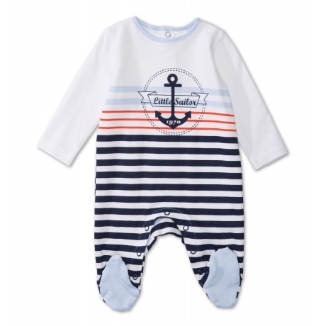 Baby-Schlafanzug aus Bio-Baumwolle