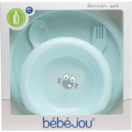 Ess-Set "Mint-green Owl Family"