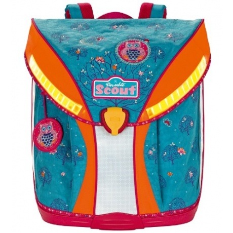 Schulranzen-Set Nano Active Lite Exklusiv Eule 5-tlg.