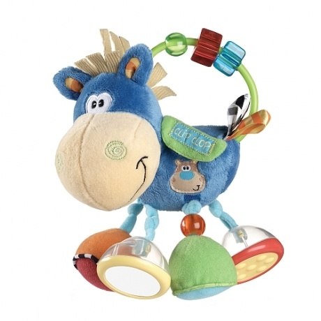 Rassel "Toy Box Pferd Klipp Klapp"