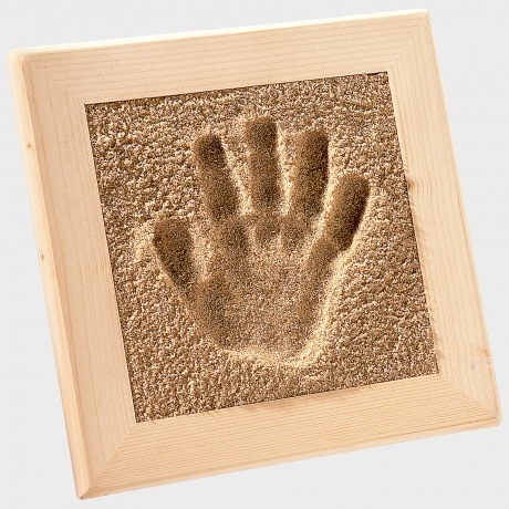 babywalz Sand Memories mit Holzrahmen