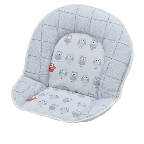 Sitzverkleinerer für Hochstuhl  Stoff  Eulen