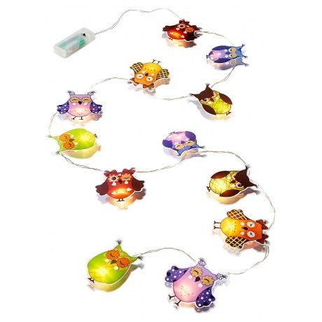 LED-Lichterkette "Eule"