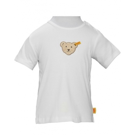 T-Shirt mit kleinem Bären-Motiv