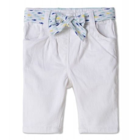 Baby-Caprihose mit Bindegürtel