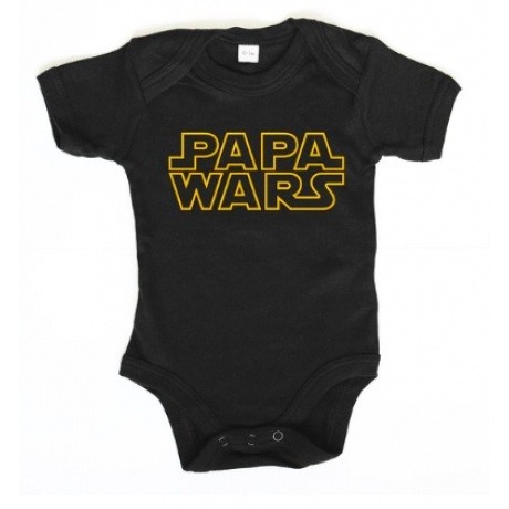 Baby Body für Mädchen & Jungen PAPA WARS