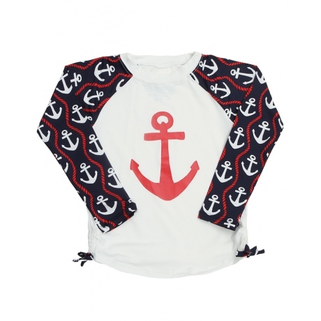 Langarm-Badeshirt ROPES & ANCHORS