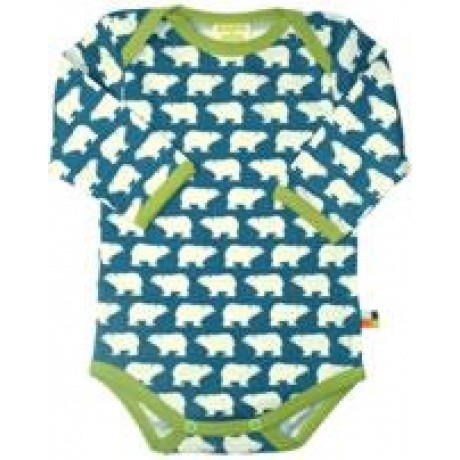 Langarm-Body Jersey Eisbär