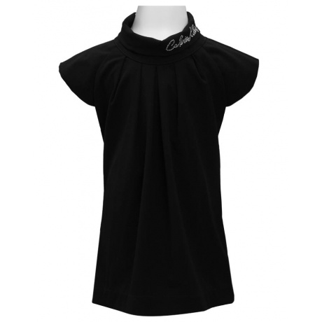 Rollkragen Bluse mit Strass