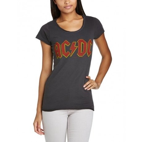 Damen, T-Shirt, ACDC Logo