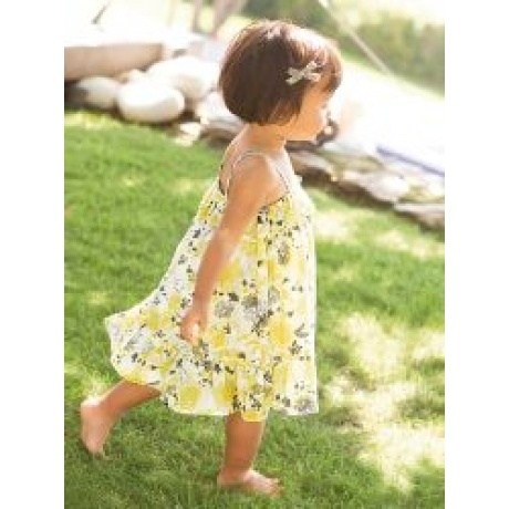 Kleid in  Sommerfarben