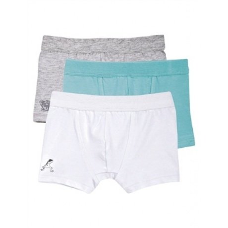 Jungen Unterwäsche: Boxershorts mit Tiermotiven, 3er-Pack