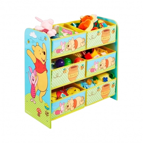 Disney Aufbewahrungsregal + 6 Boxen