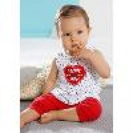 Shirt und ¾-Leggings, für Babys (Set, 2-tlg.)