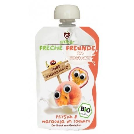 Quetschmus "Pfirsich & Maracuja im Joghurt"