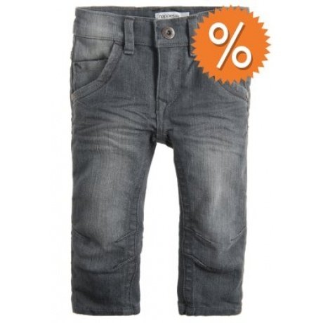 Jeans Straight Leg grey denim