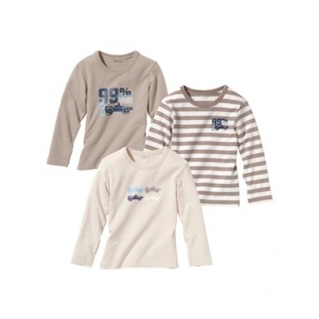 Jungen Unterwäsche, 3er-Pack Shirts