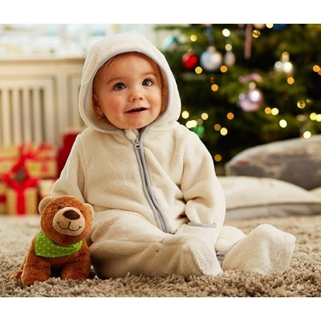 Teddyplüsch-Overall