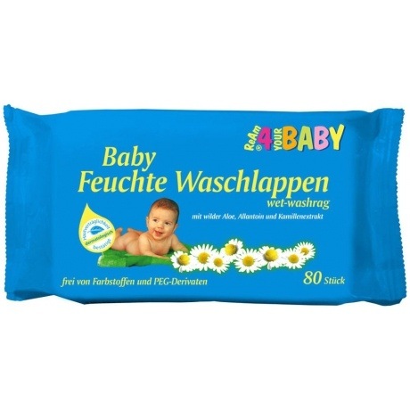 Feuchte Waschlappen