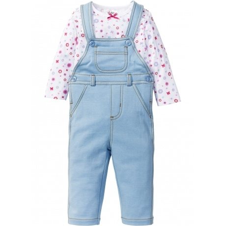Baby Langarmshirt + Sweatlatzhose (2-tlg.)