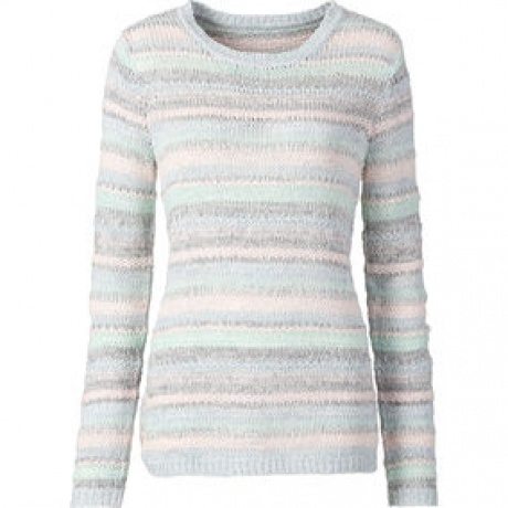 Damen Pullover, gestreift