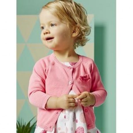 Baby-Strickjacke für Mädchen, Baumwolle