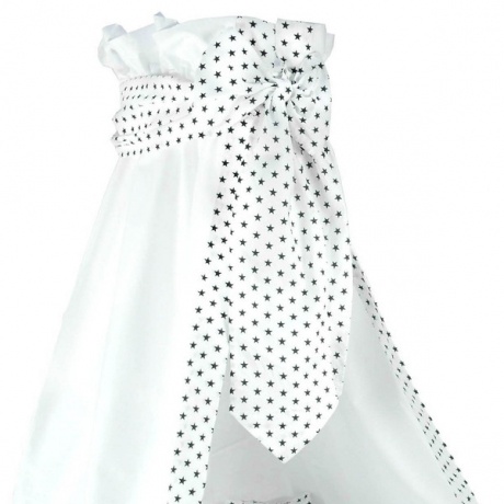 Betthimmel mit Schleife