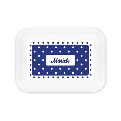 Brotdose Pünktchen (personalisiert)