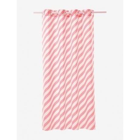 Gardine mit Streifen
