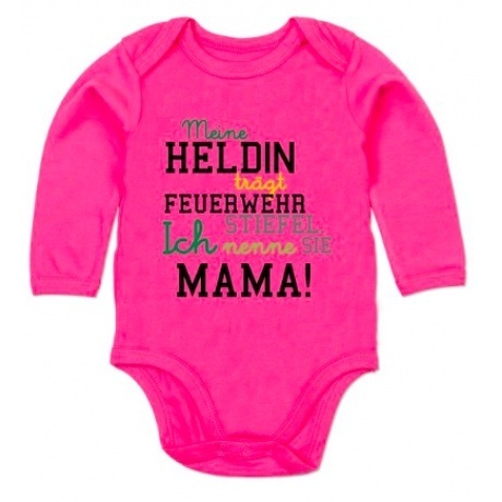 Mama ist die Heldin - Strampler