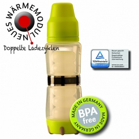 Selbsterwärmende Babyflasche