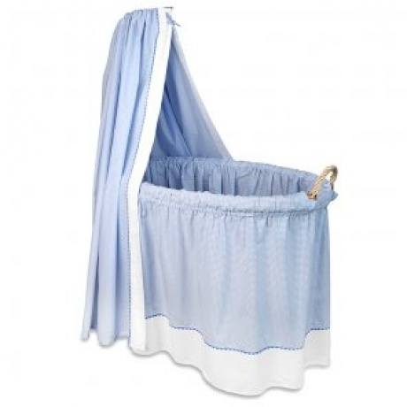 Wiege Stubenwagen mit Himmel und Bezügen