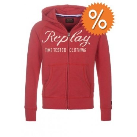 Sweatjacke rot